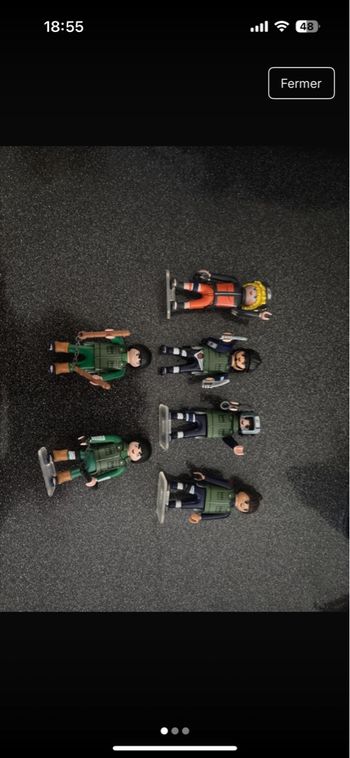 Lot de playmobil naruto