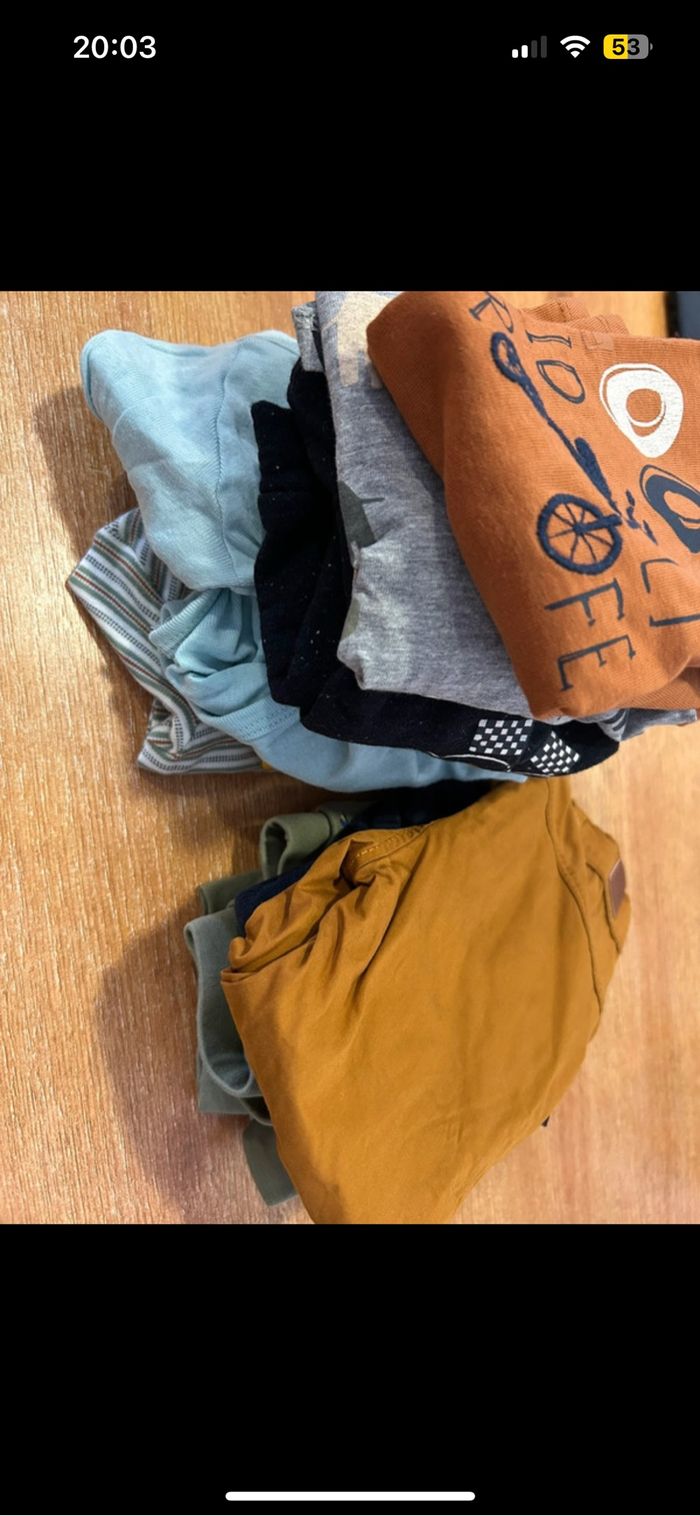 Lot vêtements 9 mois