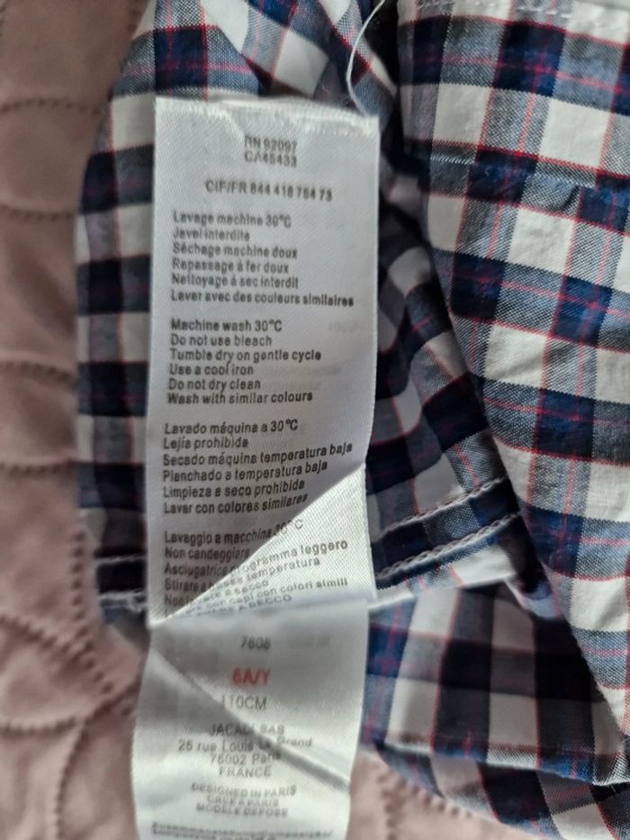 Chemise Jacadi garçon 5 ans - photo numéro 7