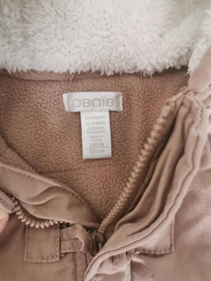 Manteau Obaïbi 3 mois - photo numéro 2