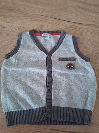 Gilet sans manche 12 mois