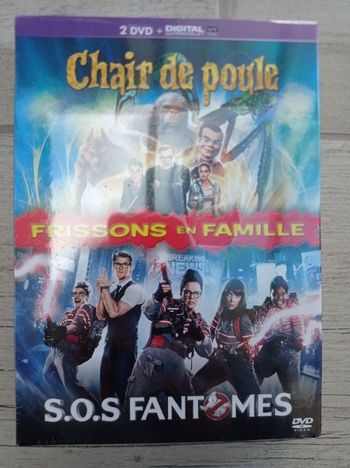 DVD "Chair de poule" Frissons en famille+ SOS Fantômes