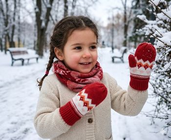 Moufles fille Obaibi