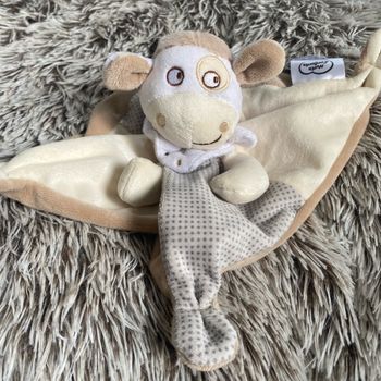 Doudou vache mots d’enfants Leclerc