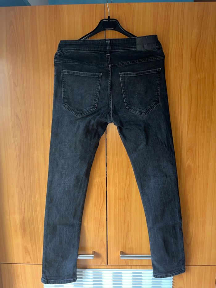 Jean skinny noir uni Bershka 40 - photo numéro 5