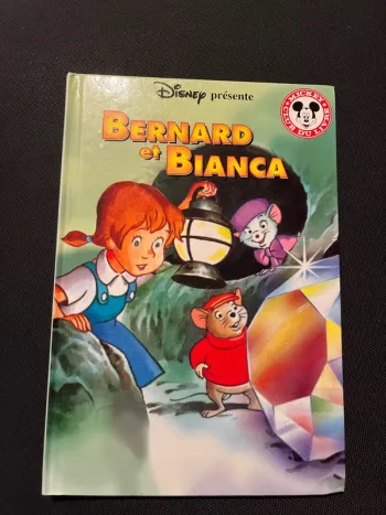 Livre pour enfants Disney Bernard et Bianca