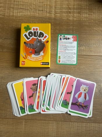 Jeu de carte au loup! 