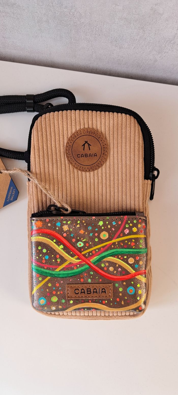 Pochette nano cabaïa louisville peinte - photo numéro 5