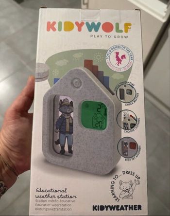 Station météo kidywolf À partir 3 ans