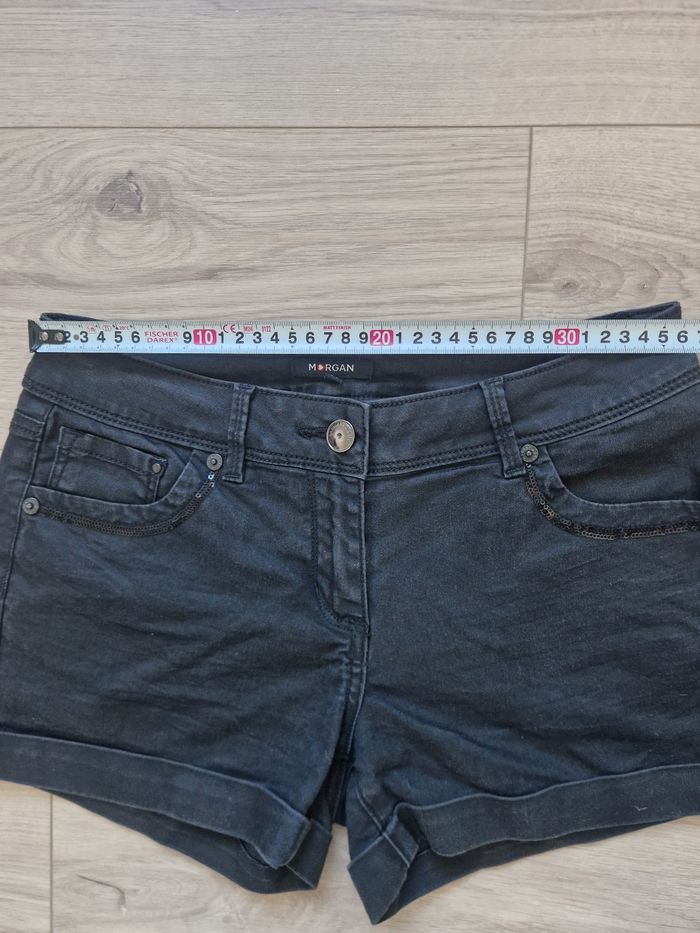 Short femme noir Morgan à sequins taille 38 - photo numéro 6
