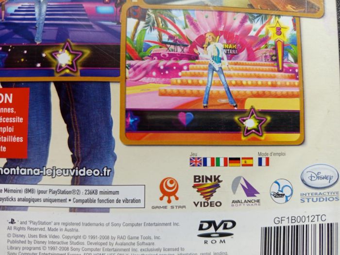 Sony - Playstation 2 - Hannah Montana - En tournée mondiale - photo numéro 3