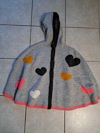 Poncho en laine