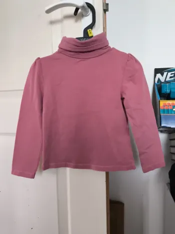 Pull ou sous pull rose
