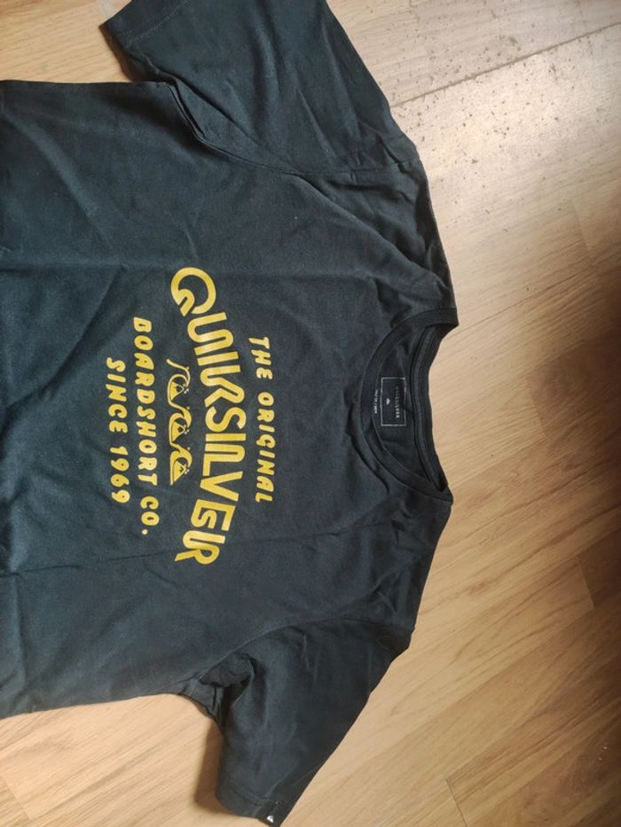 T-shirt noir Quiksilver - photo numéro 2