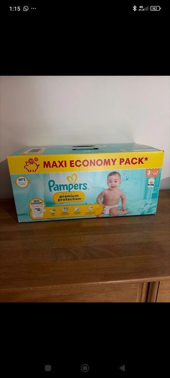 Pampers premium protection T3