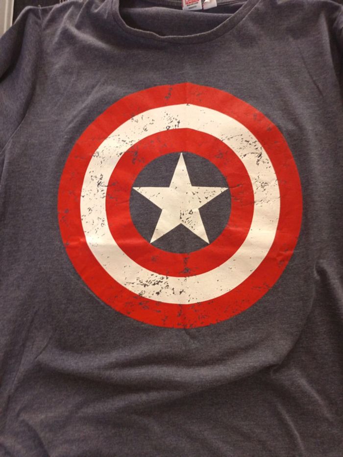 T-shirt homme Captain America taille xl - photo numéro 7