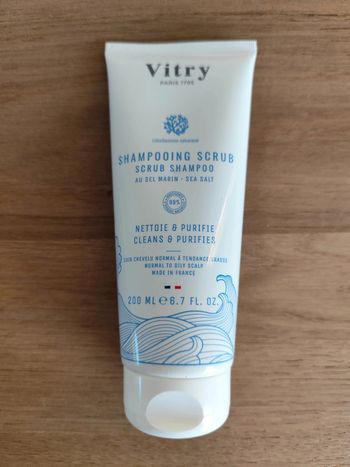 Shampooing Scrub au sel marin Vitry