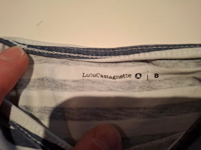 T-shirt manche longue Lulu Castagnette 8 ans - photo numéro 3