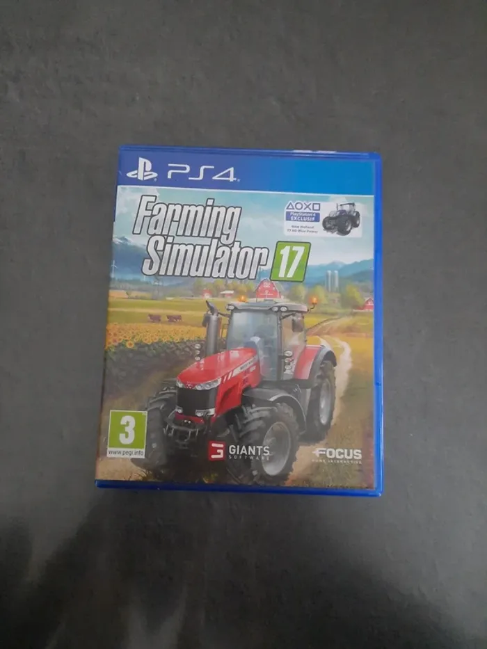 Jeu farming simulator 17 ps4