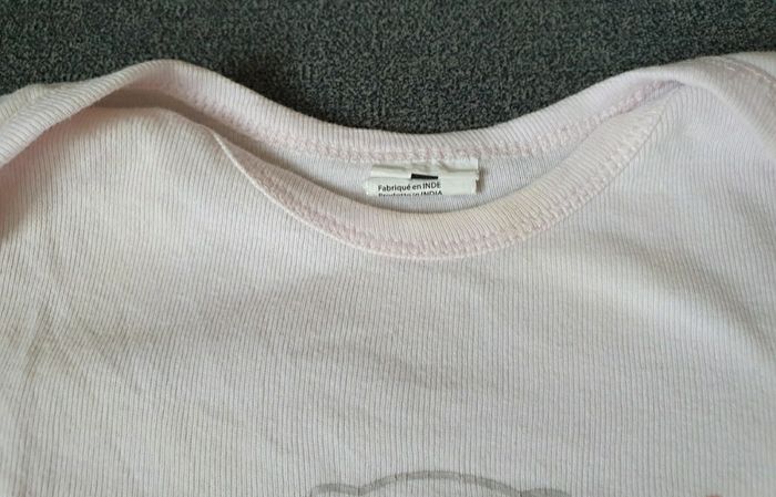 Lot de bodys manches longues 6 mois - photo numéro 3