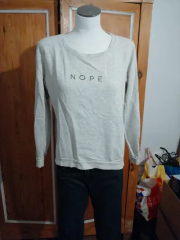 Pull gris only taille L