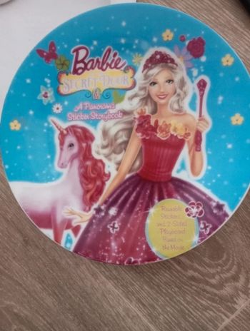 Assiette vintage barbie