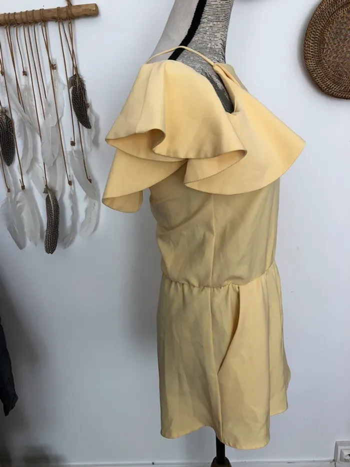 Combi short jaune Chic - photo numéro 3