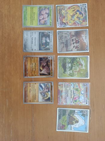 Lot de cartes Pokémon