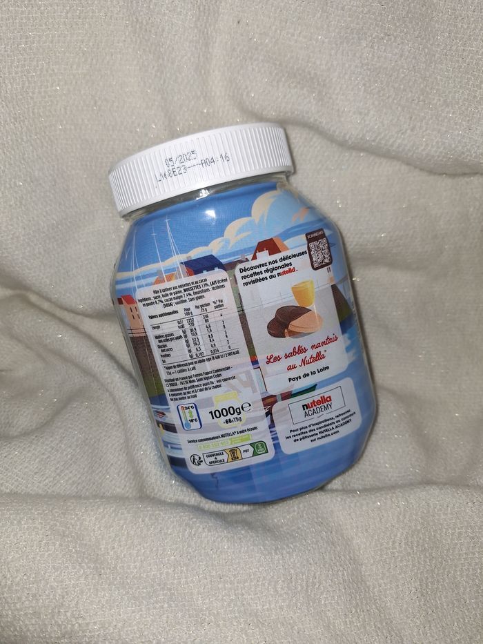 🌰 Pot de Nutella thème " Régions de France " - photo numéro 2