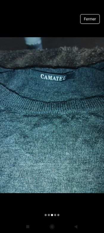 Très beau pull fin f6