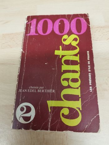 1000 chants choisis par Jean Edel Berthier