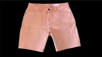 Short en jeans saumon homme Primark w36