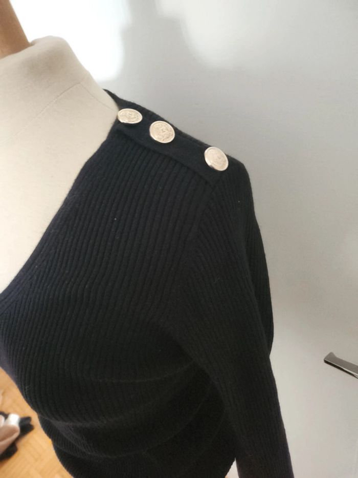 Pull col V Morgan - photo numéro 3