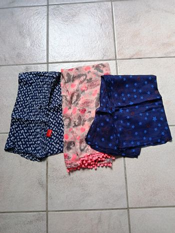 Lot de 3 foulards