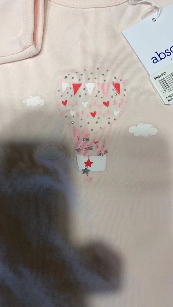 Pyjama neuf absorba fille 2 ans - photo numéro 2