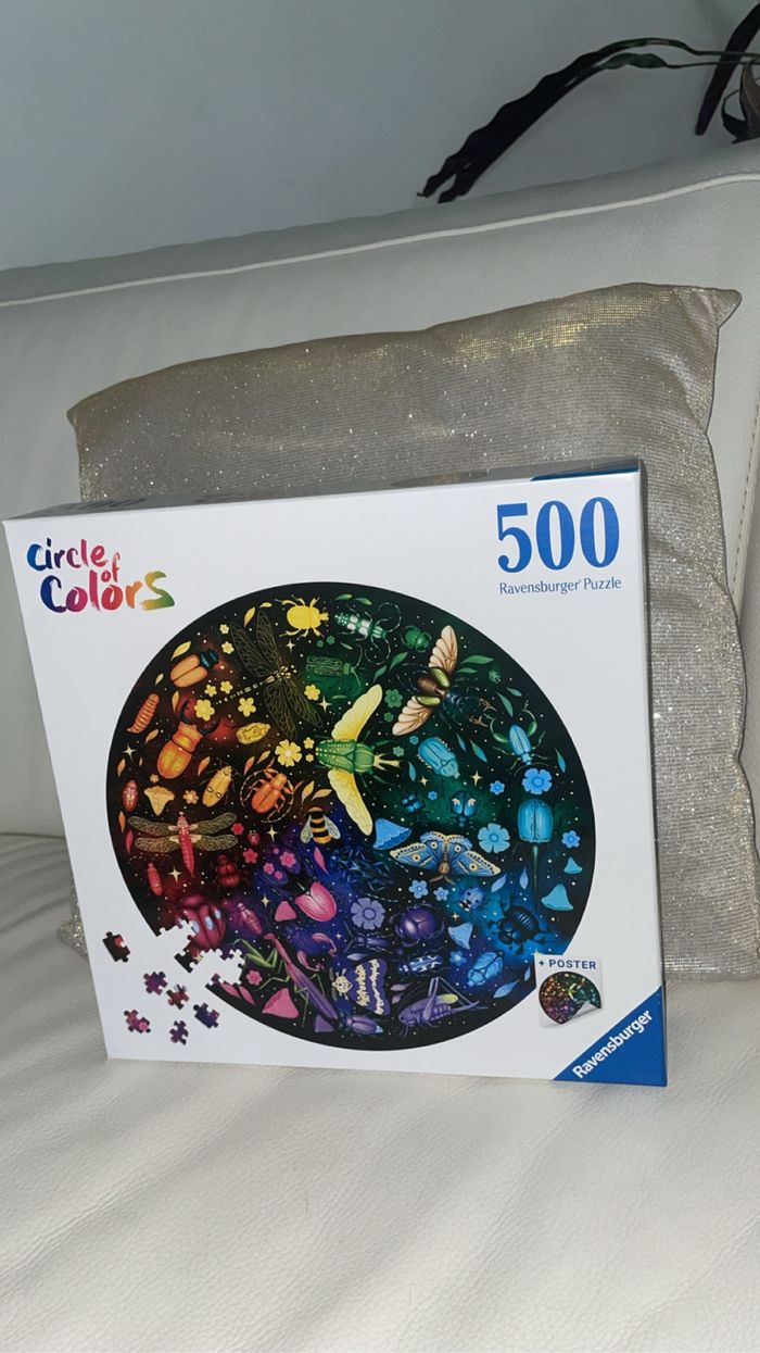 Puzzle 500 pièces Ravensburger - Circle of Colors Neuf