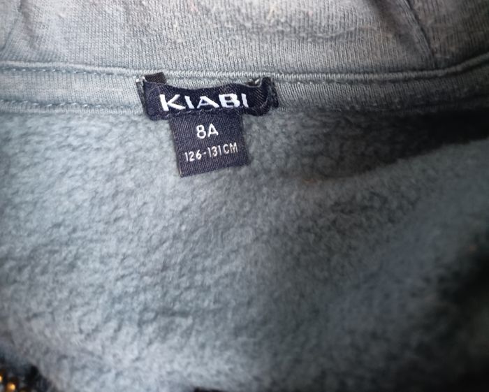 Gilet veste à capuche garçon, KIABI, taille 8 ans - photo numéro 4