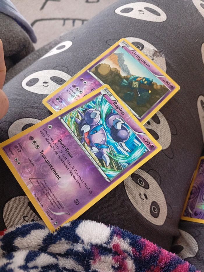 Lot 30 cartes Pokémon avec revers halo - photo numéro 7