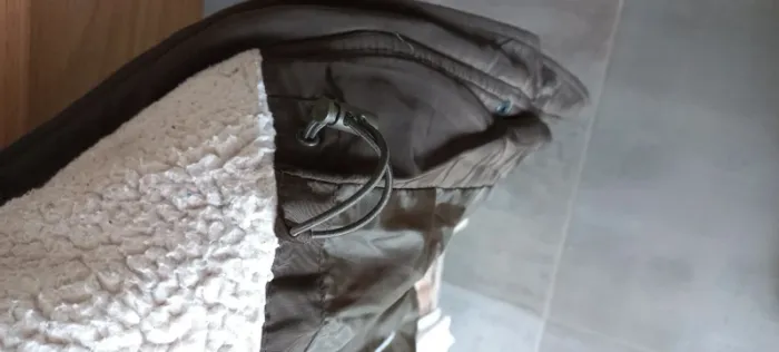 Manteau parka TBE taille XS vert kaki - photo numéro 4