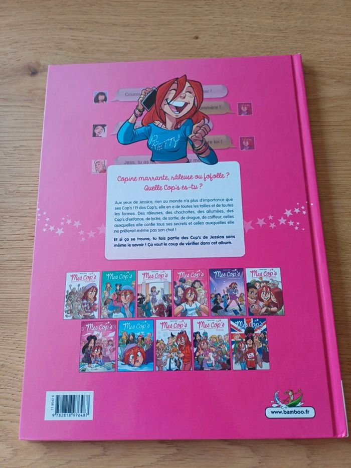 Livre mes cop's  des copines à l appel - photo numéro 2
