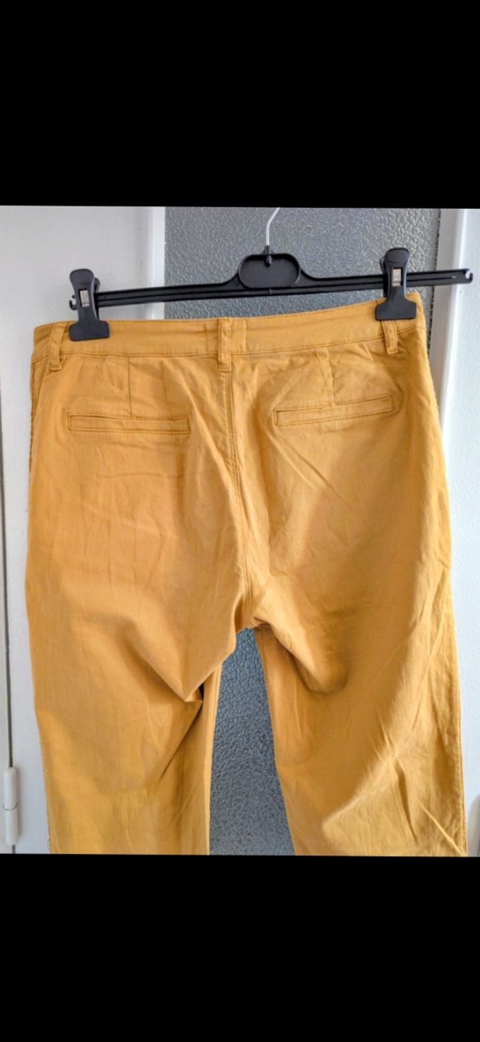 Pantalon chino moutarde labdip - photo numéro 3