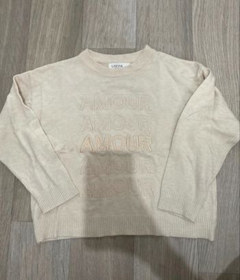 pull amour beige