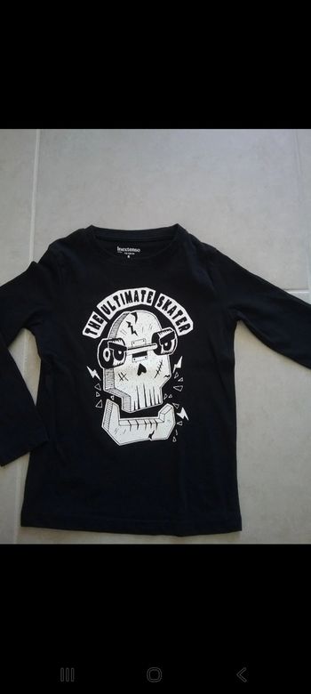 Tee-shirt noir In Extenso 6 ans
