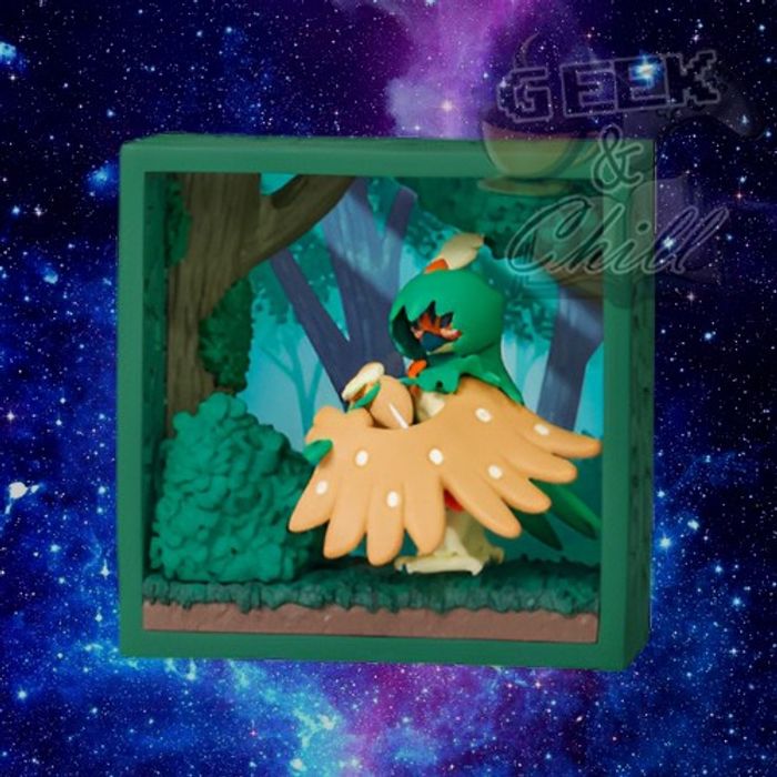Figurine Re-Ment Pokémon - Frame Deep Wood - Archéduc