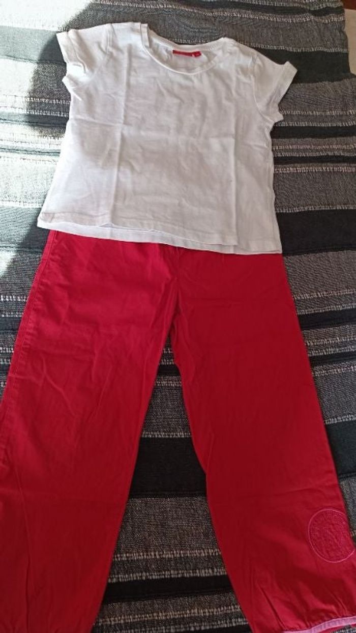 Pantalon léger (tee-shirt offert), La Compagnie des Petits, 4 ans
