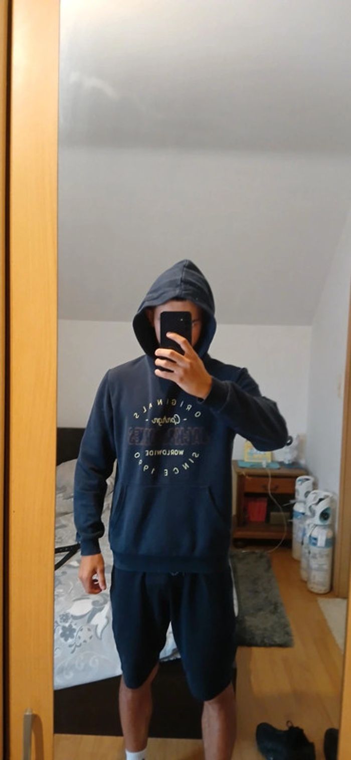 Pull à capuche Jack et Jones - photo numéro 2