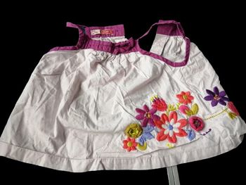 debardeur tunique à bretelle DPAM taille 3 mois