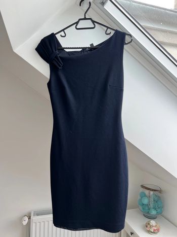 Robe Mango bleu marine