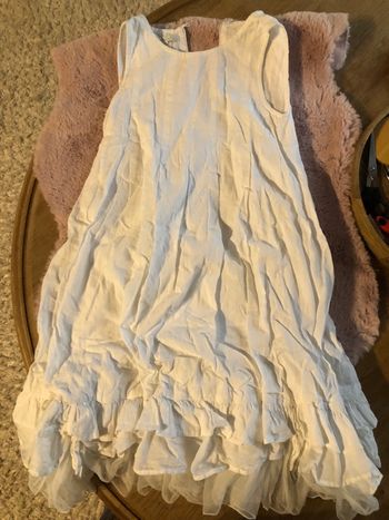 Robe ceremonie 10 ans blanche 