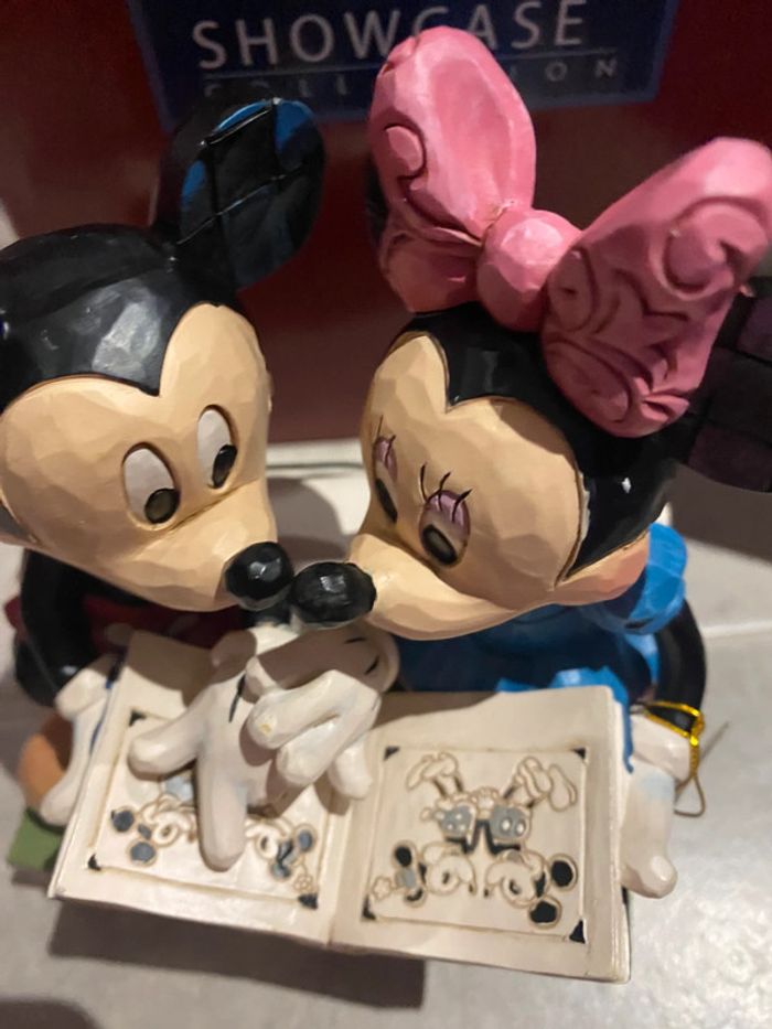 Figurine mickey minnie 85th anniversaire - photo numéro 2
